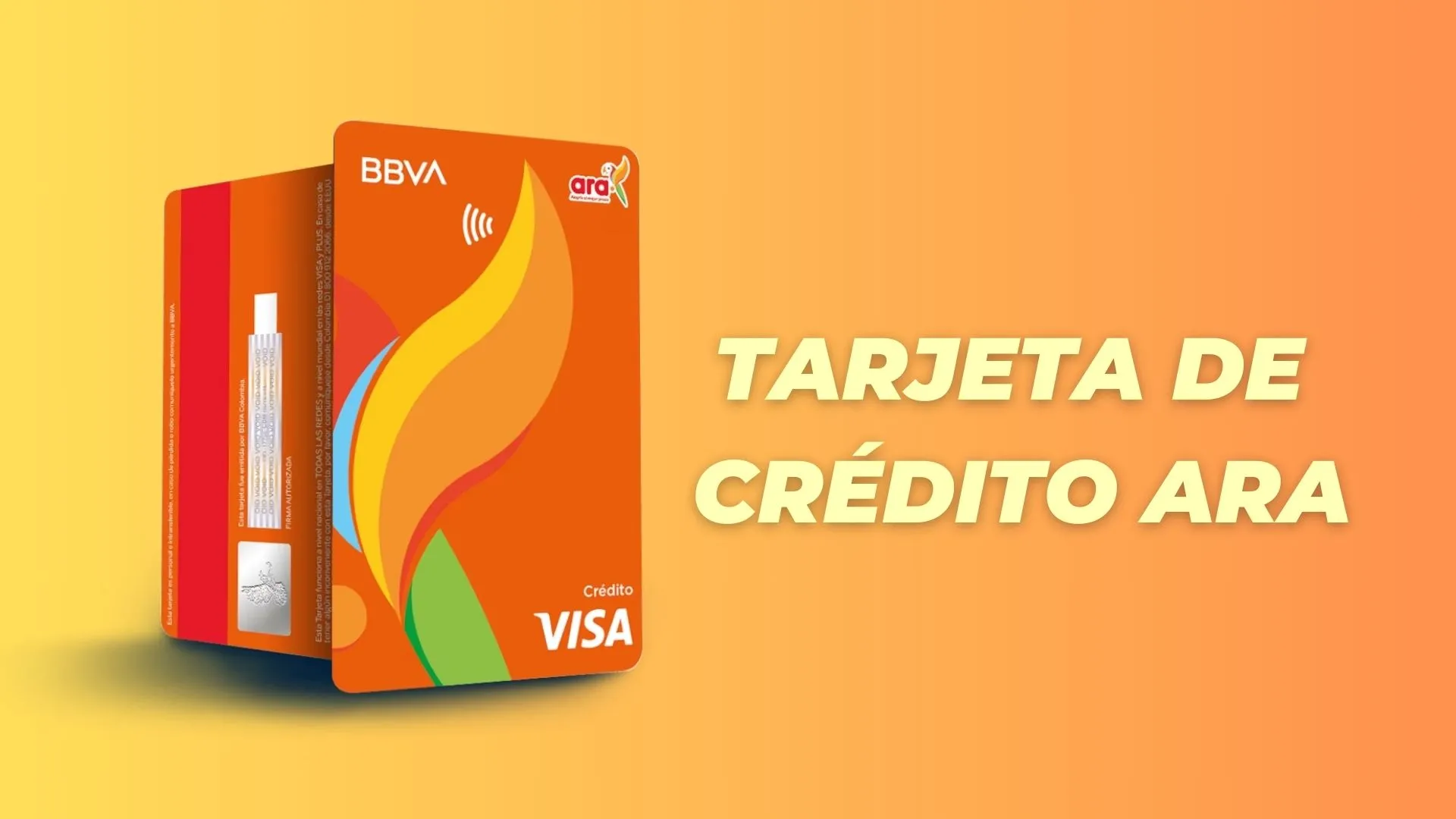 ¿Qué es la tarjeta de crédito Ara?